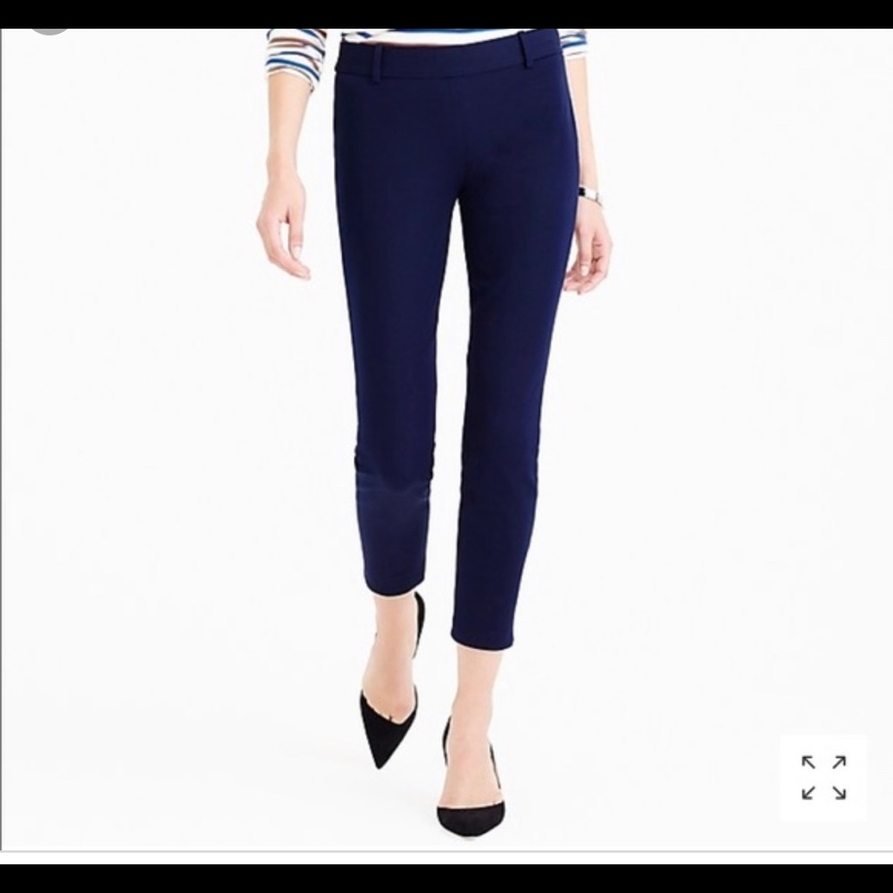 BNWT J CREW WINNIE PANT NAVY